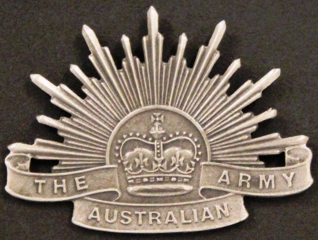 Pewter Rising Sun Badge - Large - Army Museum of South Australia ...