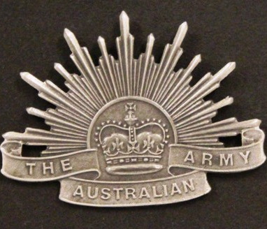 Pewter Rising Sun Badge - Small - Army Museum of South Australia ...