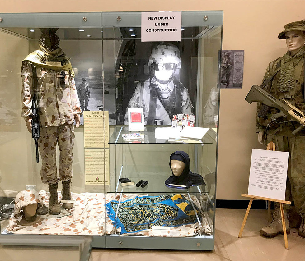 Curatorial Display - Army Museum of South Australia