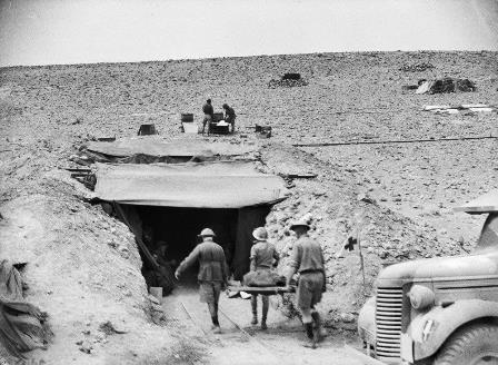 Transporting wounded