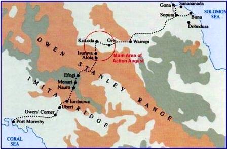 Kokoda map