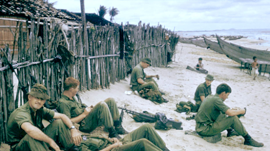 Troops from 7th Battalion